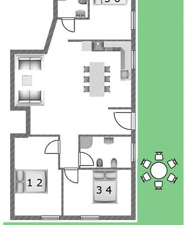 Lejlighed Giardino Sul Lago Sp - Rosa Ferienwohnung